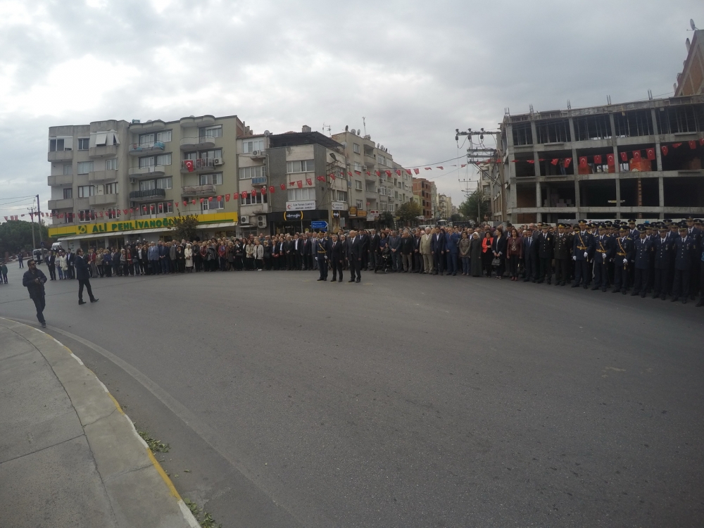 Fotoğraflarla Cumhuriyet Bayramı çelenk sunma programı 18