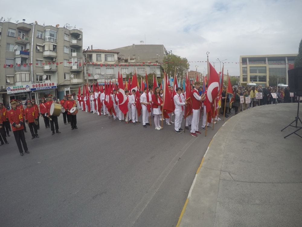 Fotoğraflarla Cumhuriyet Bayramı çelenk sunma programı 19