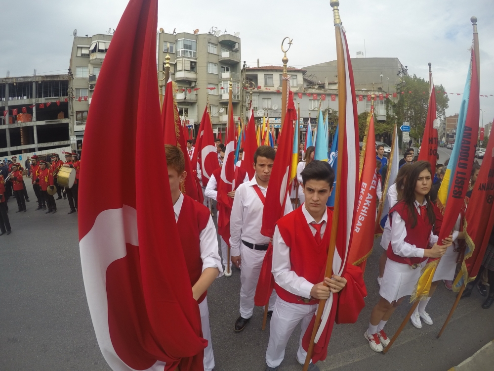 Fotoğraflarla Cumhuriyet Bayramı çelenk sunma programı 20