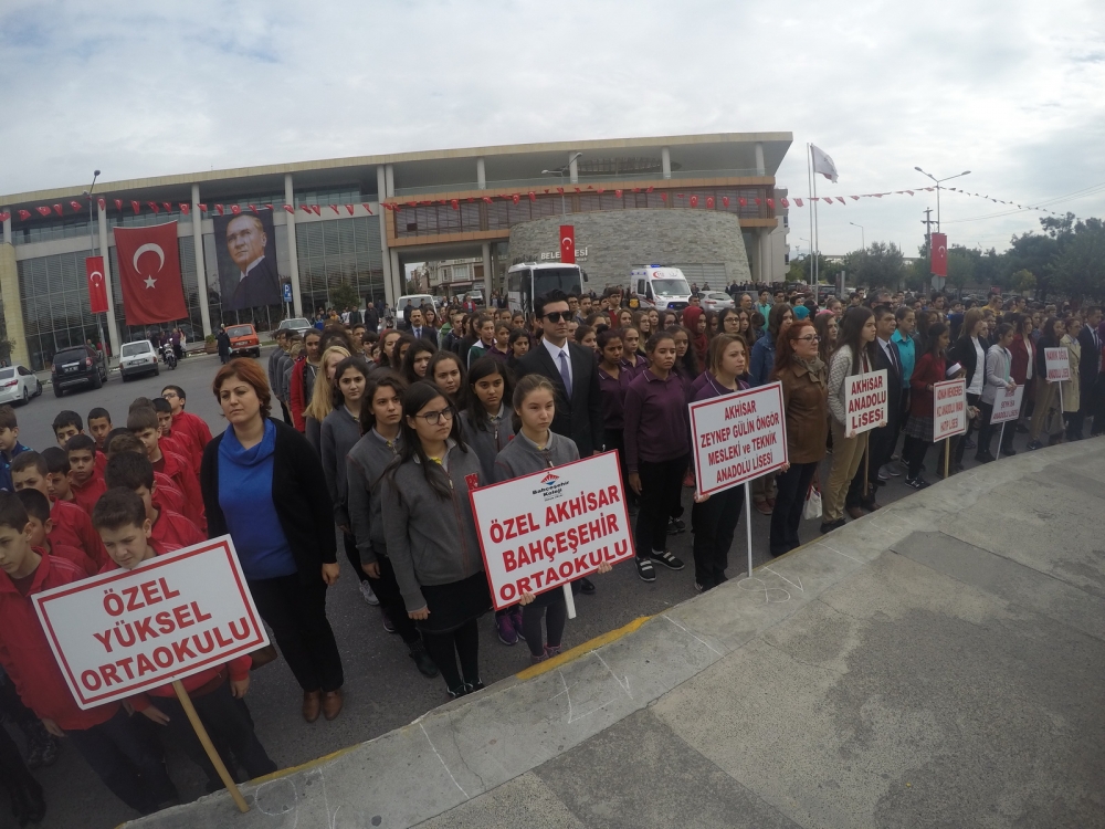 Fotoğraflarla Cumhuriyet Bayramı çelenk sunma programı 34