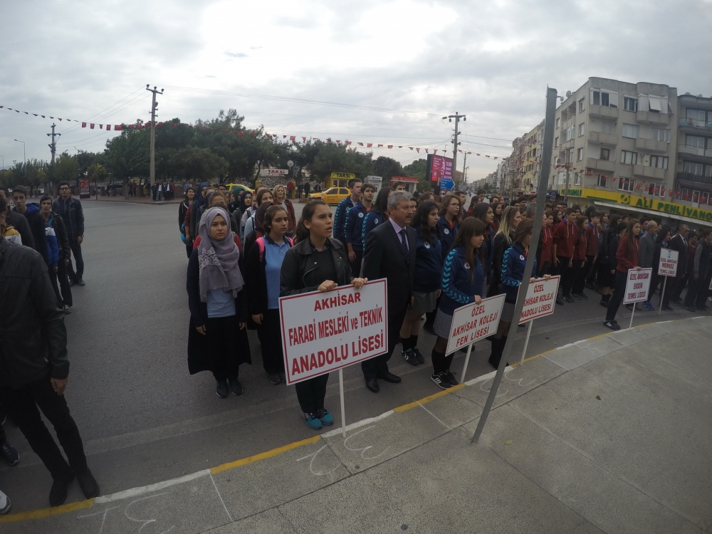 Fotoğraflarla Cumhuriyet Bayramı çelenk sunma programı 41