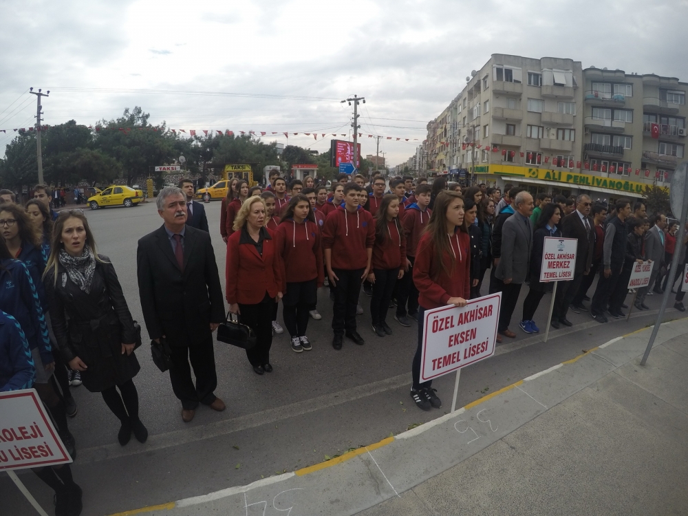 Fotoğraflarla Cumhuriyet Bayramı çelenk sunma programı 43