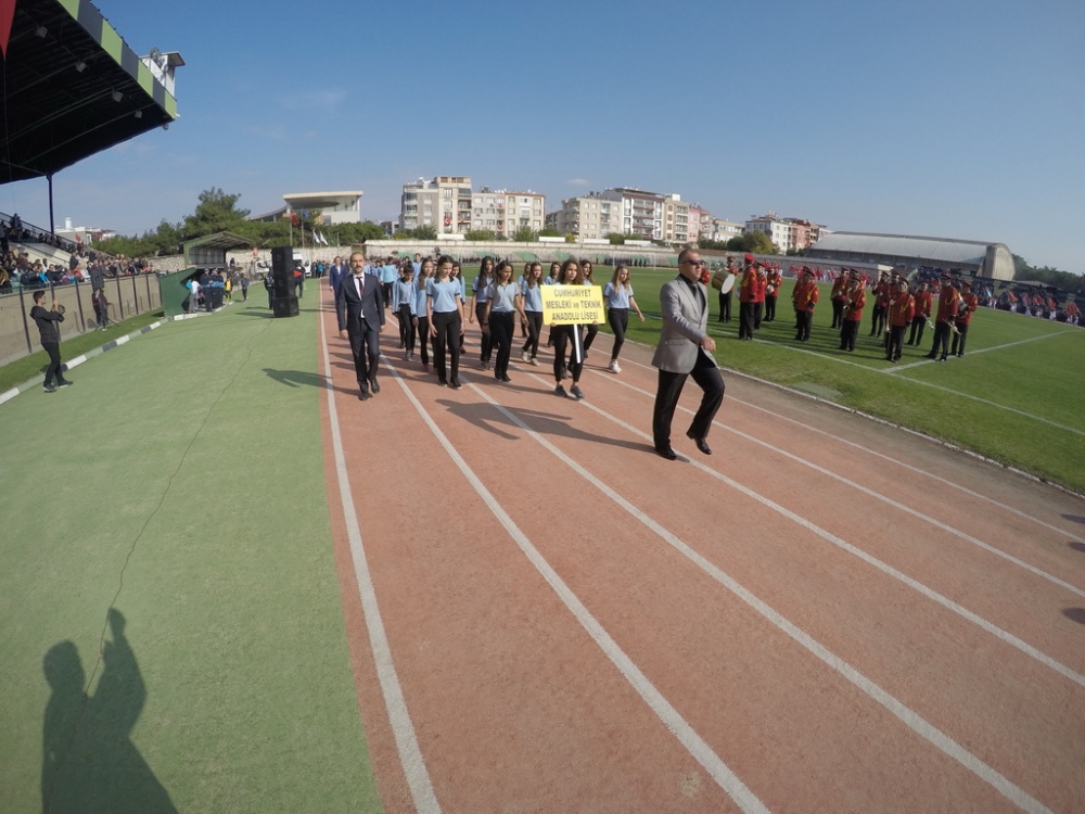 Fotoğraflarla Cumhuriyet Bayramımızın 93. yıl kutlama programı 38