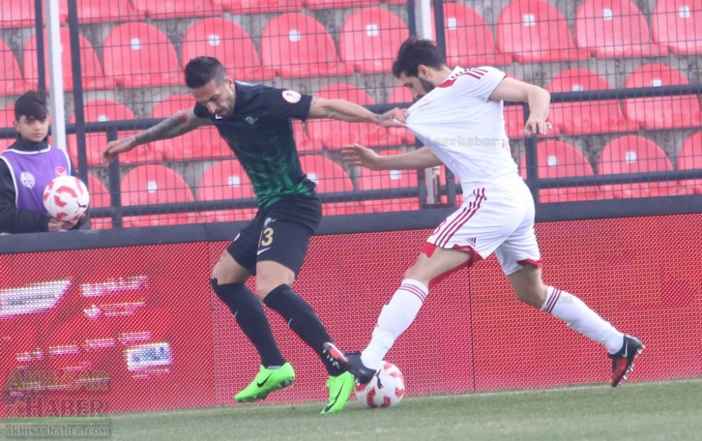 Akhisarspor, Gümüşhanespor müsabakasından görülmemiş kareler 17