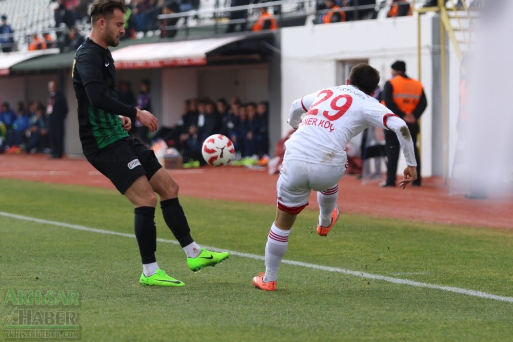 Akhisarspor, Gümüşhanespor müsabakasından görülmemiş kareler 30