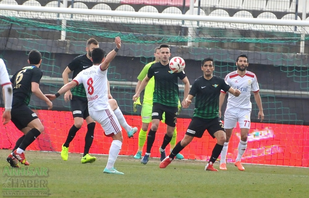 Akhisarspor, Gümüşhanespor müsabakasından görülmemiş kareler 55