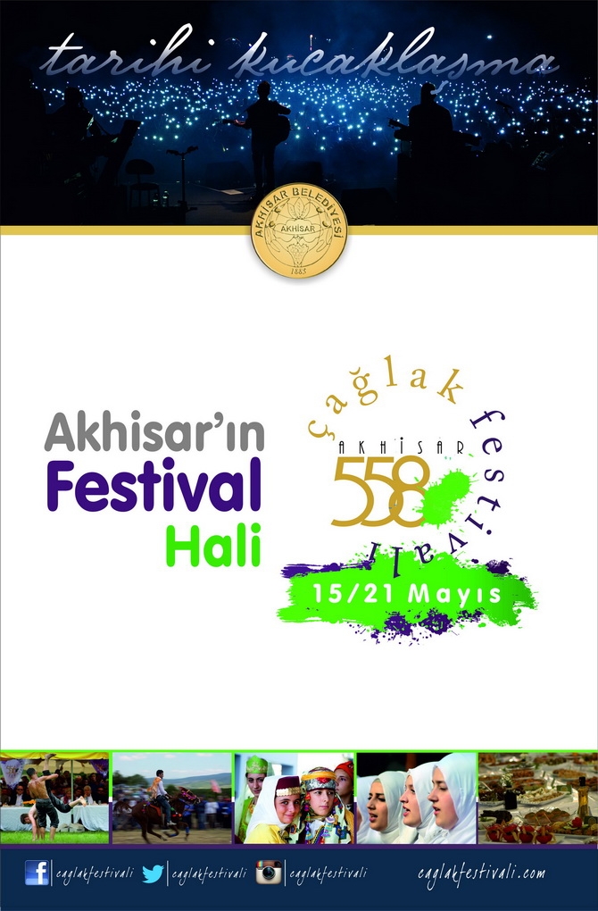 558. Çağlak Festivali 13-21 Mayıs tarihleri arasındaki tüm programlar 21