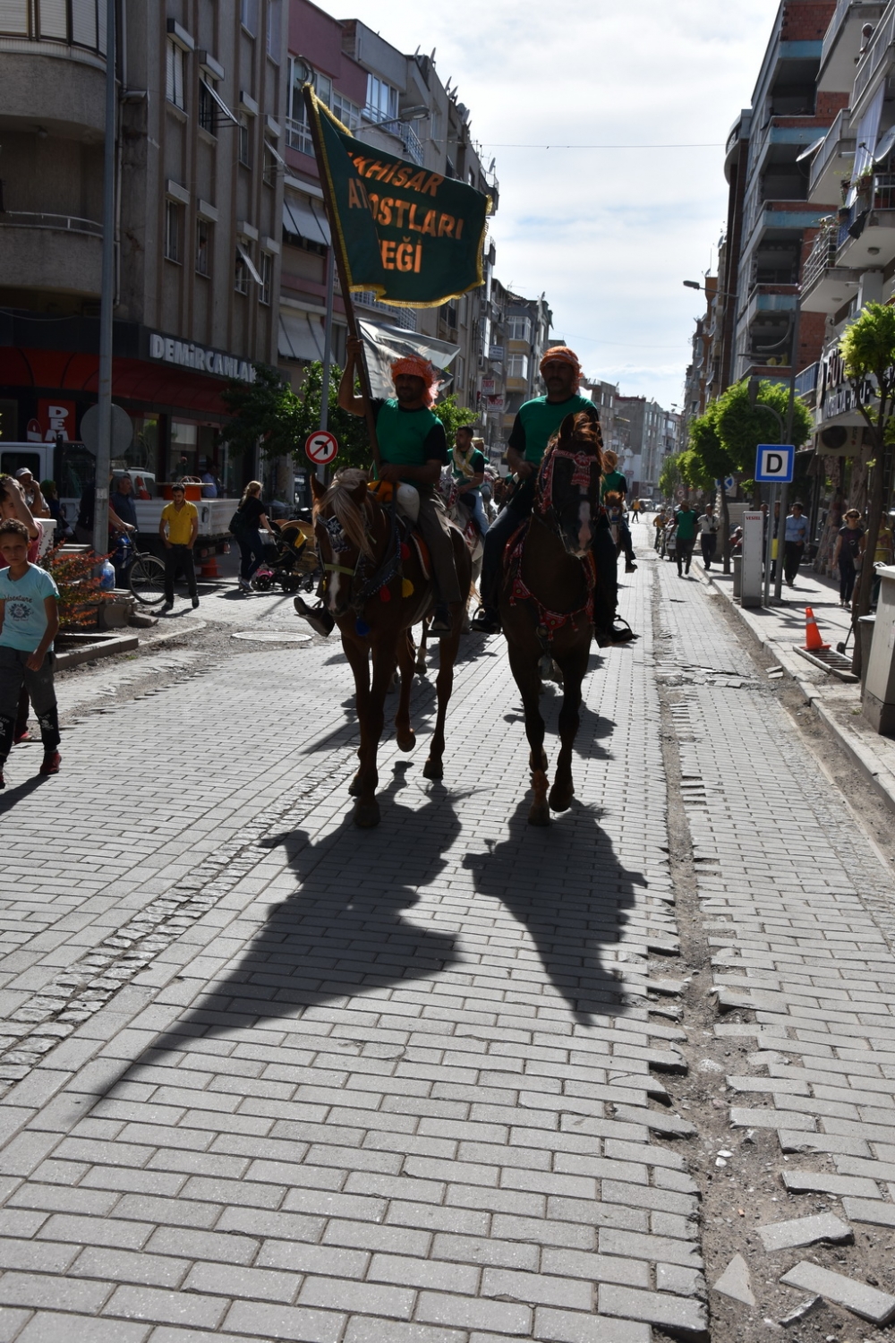 558. Çağlak Festivali Açılış Töreni Atlı birliklerin geçişleri 10