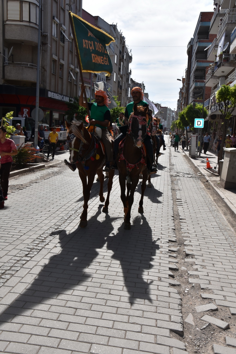 558. Çağlak Festivali Açılış Töreni Atlı birliklerin geçişleri 11