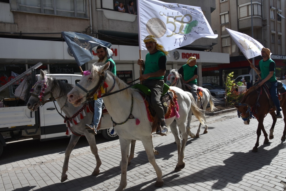 558. Çağlak Festivali Açılış Töreni Atlı birliklerin geçişleri 12