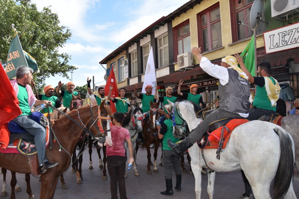 558. Çağlak Festivali Açılış Töreni Atlı birliklerin geçişleri 34