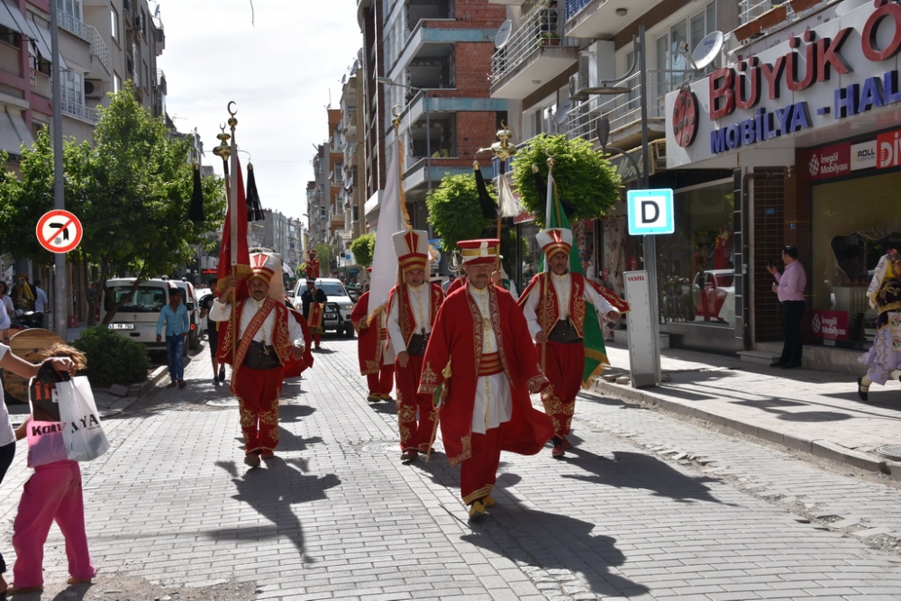 558. Çağlak Festivali Açılış Töreni Atlı birliklerin geçişleri 5