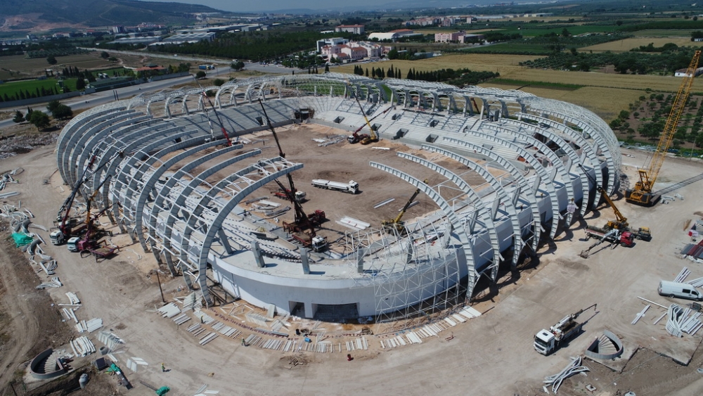 Spor Toto Akhisar Stadyumunda 13 Haziran 2017 tarihli son çalışmaları 14