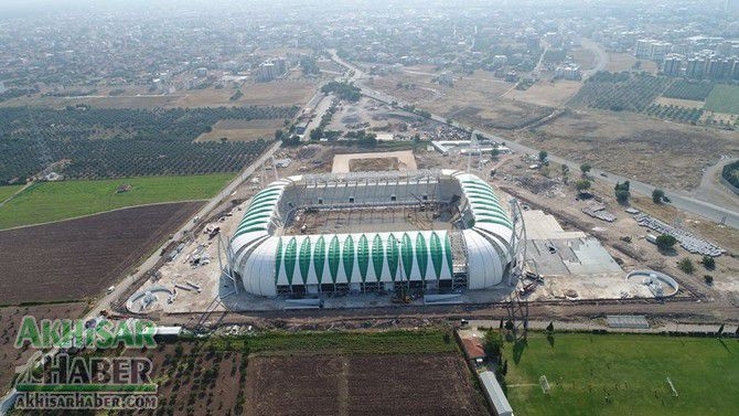 Stadyumunun çatı montajında sona gelindi 8