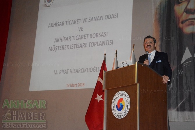 Akhisar Ticaret Borsası Başkanı Alper Alhat; Akhisar il olmayı hak ediyo 12