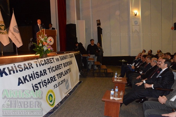 Akhisar Ticaret Borsası Başkanı Alper Alhat; Akhisar il olmayı hak ediyo 18