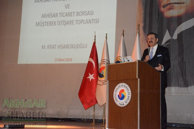 Akhisar Ticaret Borsası Başkanı Alper Alhat; Akhisar il olmayı hak ediyo 9