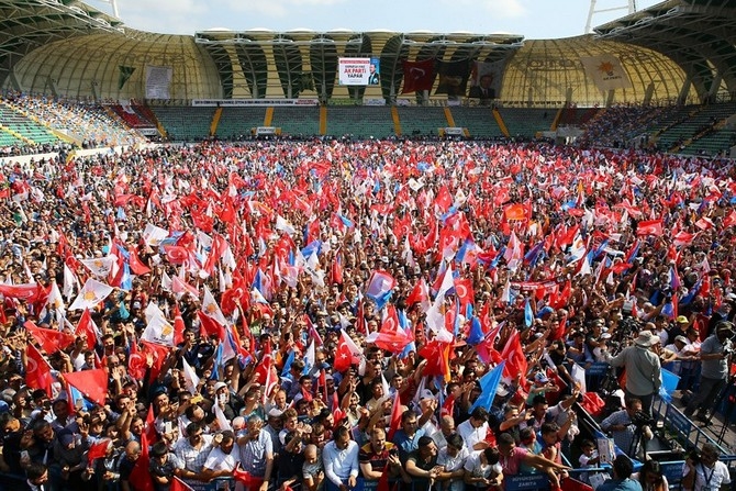 Cumhurbaşkanı Recep Tayyip Erdoğan, Akhisar'da miting yaptı 21