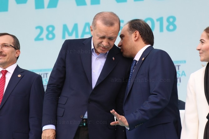 Cumhurbaşkanı Recep Tayyip Erdoğan, Akhisar'da miting yaptı 221