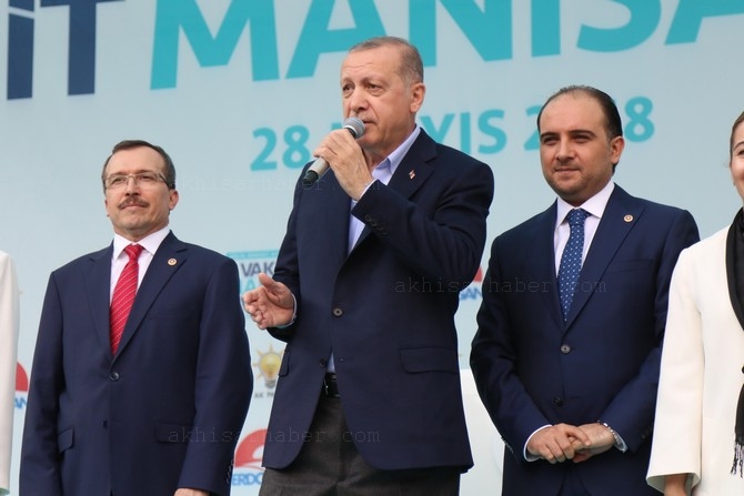 Cumhurbaşkanı Recep Tayyip Erdoğan, Akhisar'da miting yaptı 222