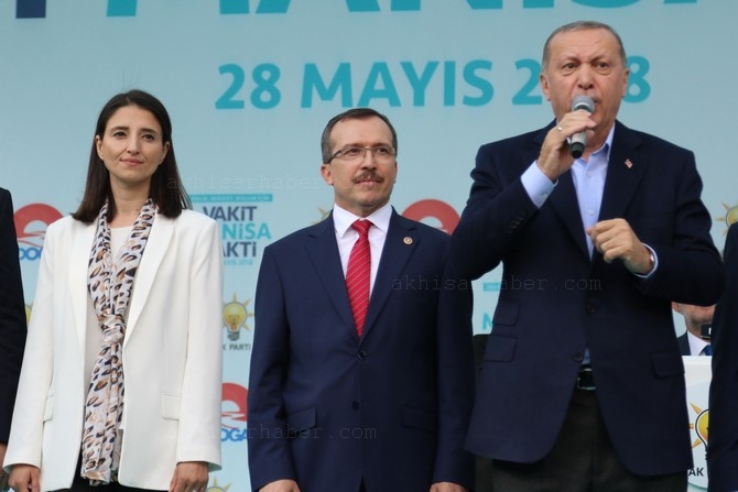 Cumhurbaşkanı Recep Tayyip Erdoğan, Akhisar'da miting yaptı 229