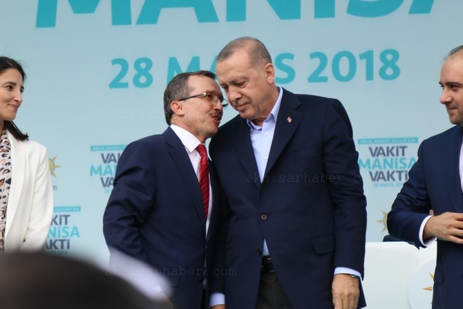 Cumhurbaşkanı Recep Tayyip Erdoğan, Akhisar'da miting yaptı 235