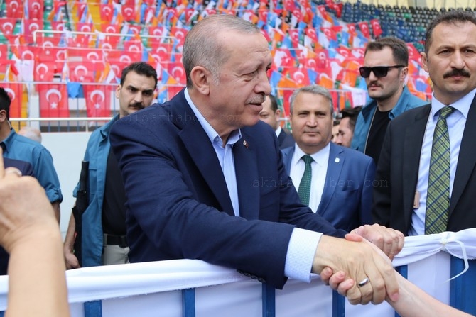 Cumhurbaşkanı Recep Tayyip Erdoğan, Akhisar'da miting yaptı 263