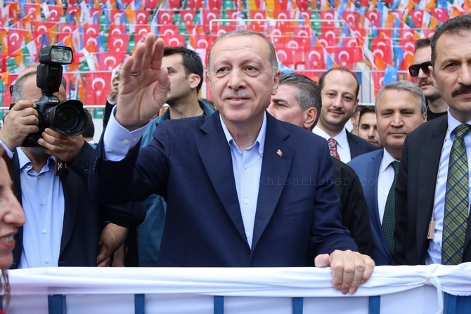 Cumhurbaşkanı Recep Tayyip Erdoğan, Akhisar'da miting yaptı 265