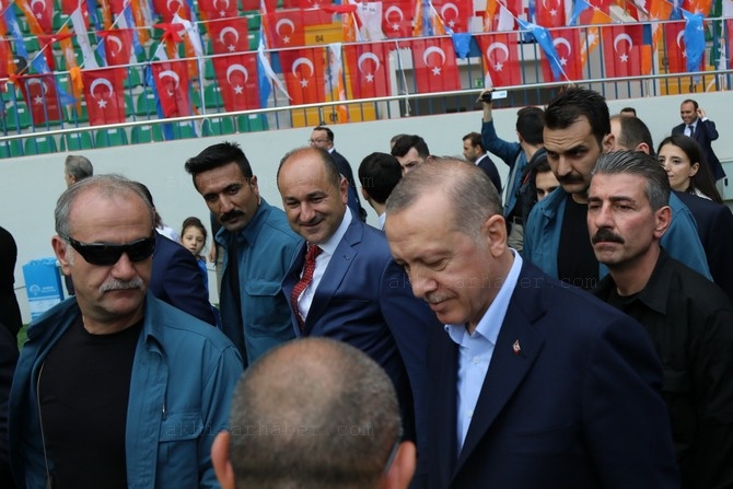 Cumhurbaşkanı Recep Tayyip Erdoğan, Akhisar'da miting yaptı 267