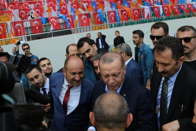 Cumhurbaşkanı Recep Tayyip Erdoğan, Akhisar'da miting yaptı 268