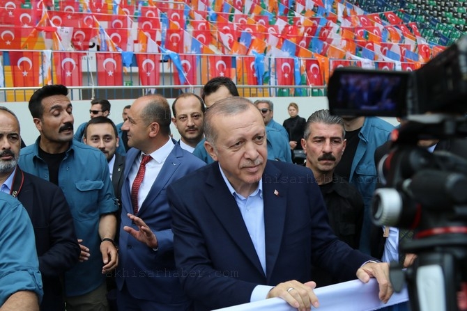 Cumhurbaşkanı Recep Tayyip Erdoğan, Akhisar'da miting yaptı 271