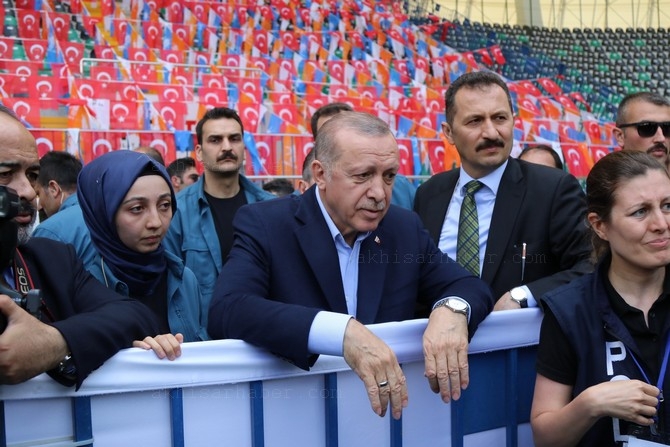 Cumhurbaşkanı Recep Tayyip Erdoğan, Akhisar'da miting yaptı 273