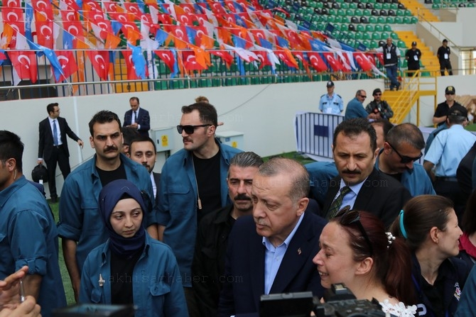 Cumhurbaşkanı Recep Tayyip Erdoğan, Akhisar'da miting yaptı 274