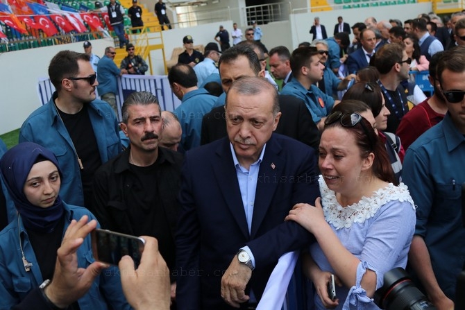 Cumhurbaşkanı Recep Tayyip Erdoğan, Akhisar'da miting yaptı 275