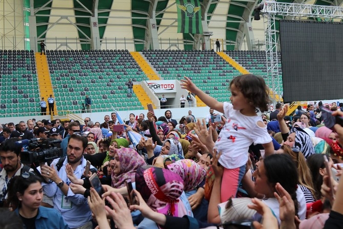 Cumhurbaşkanı Recep Tayyip Erdoğan, Akhisar'da miting yaptı 281