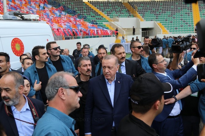 Cumhurbaşkanı Recep Tayyip Erdoğan, Akhisar'da miting yaptı 283