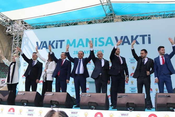 Cumhurbaşkanı Recep Tayyip Erdoğan, Akhisar'da miting yaptı 44