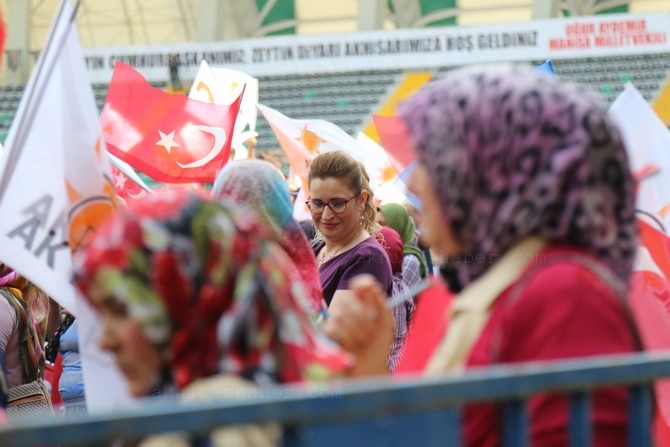 Cumhurbaşkanı Recep Tayyip Erdoğan, Akhisar'da miting yaptı 53