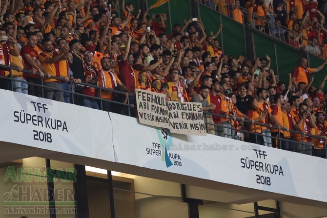 Süper Kupa Akhisarspor Galatasaray ilk devre fotoğraf galerisi 46