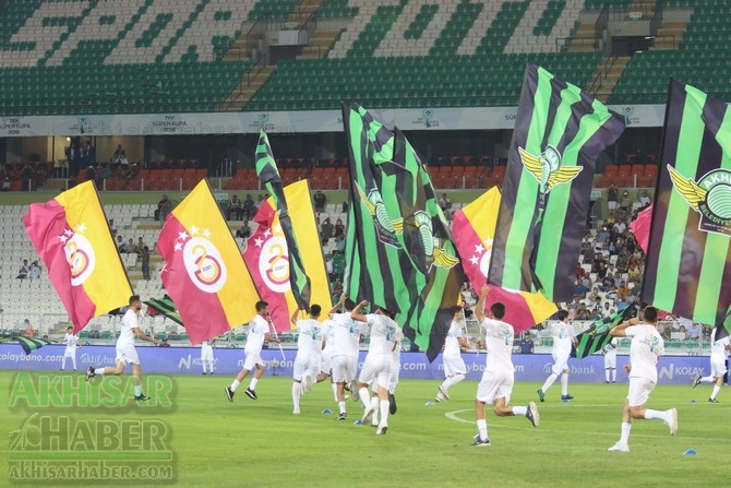 Süper Kupa Akhisarspor Galatasaray ilk devre fotoğraf galerisi 49