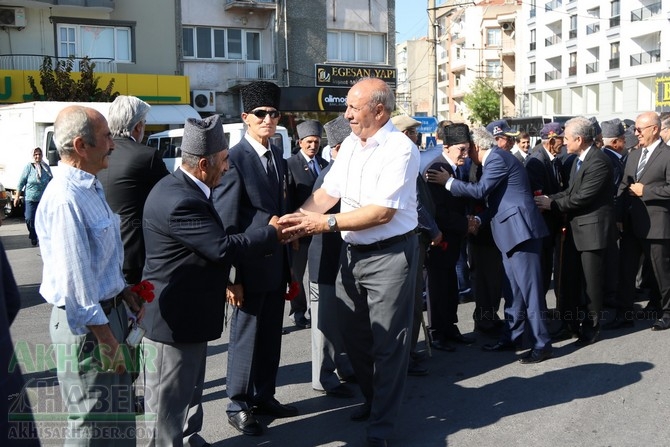 Akhisar'da 19 Eylül Gaziler günü törenle kutlandı 102