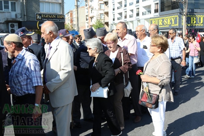 Akhisar'da 19 Eylül Gaziler günü törenle kutlandı 117