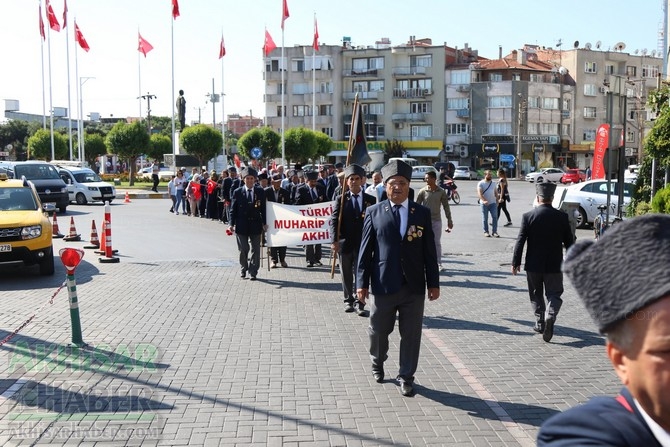 Akhisar'da 19 Eylül Gaziler günü törenle kutlandı 142