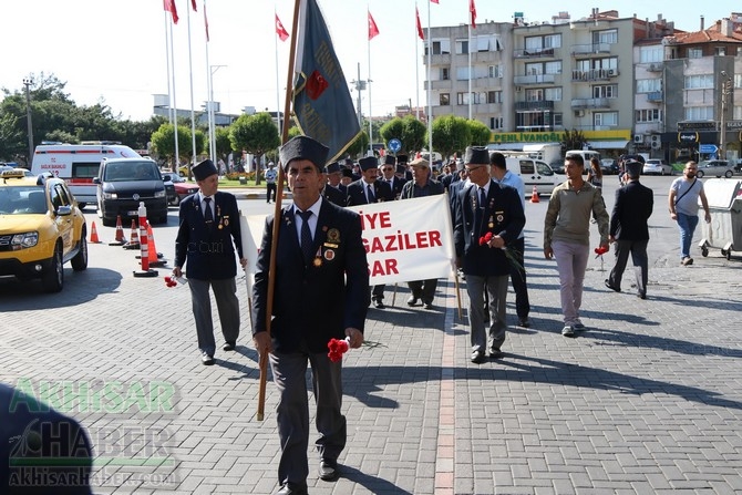 Akhisar'da 19 Eylül Gaziler günü törenle kutlandı 143