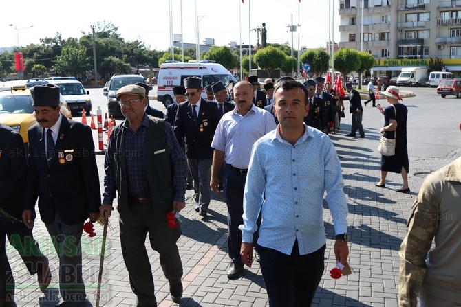 Akhisar'da 19 Eylül Gaziler günü törenle kutlandı 146