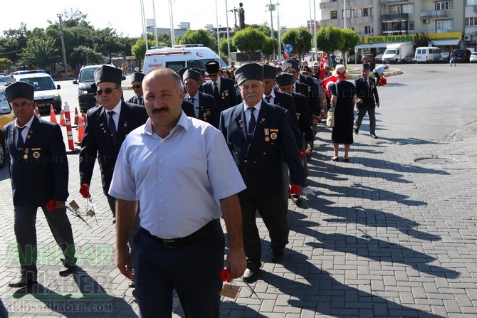 Akhisar'da 19 Eylül Gaziler günü törenle kutlandı 148