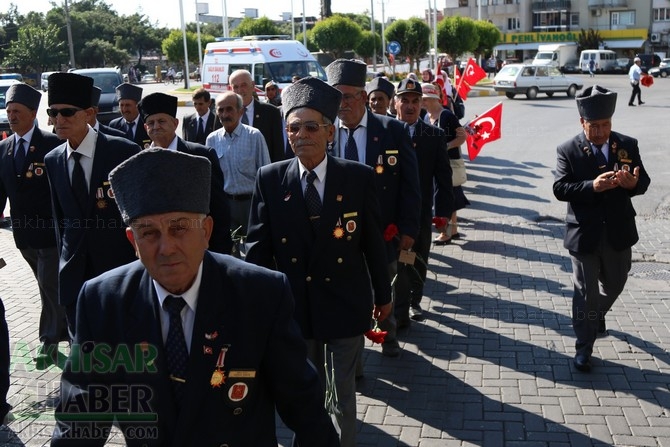 Akhisar'da 19 Eylül Gaziler günü törenle kutlandı 150