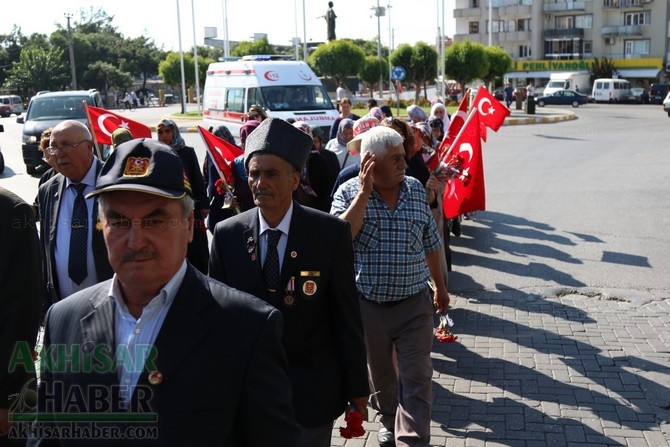 Akhisar'da 19 Eylül Gaziler günü törenle kutlandı 152