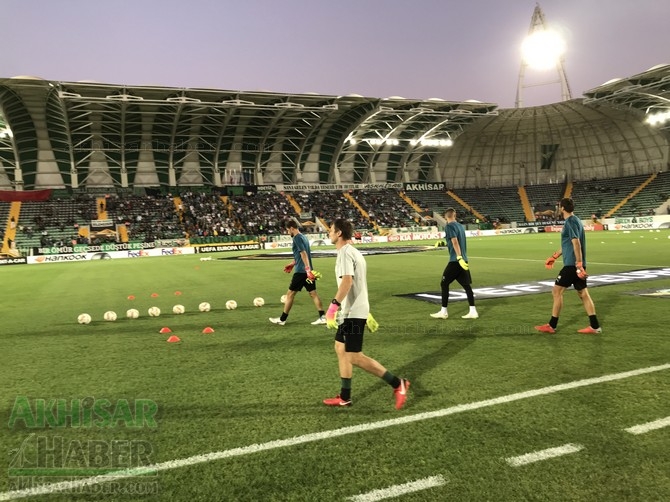 Akhisarspor, Krasnodar maçı öncesi Spor Toto Akhisar Belediye Stadyumund 19