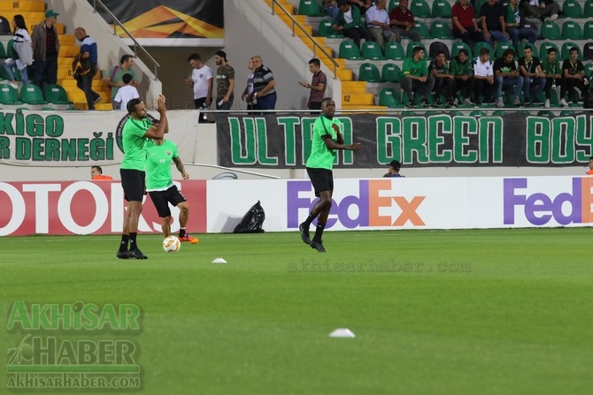 Akhisarspor, Krasnodar maçı öncesi Spor Toto Akhisar Belediye Stadyumund 5